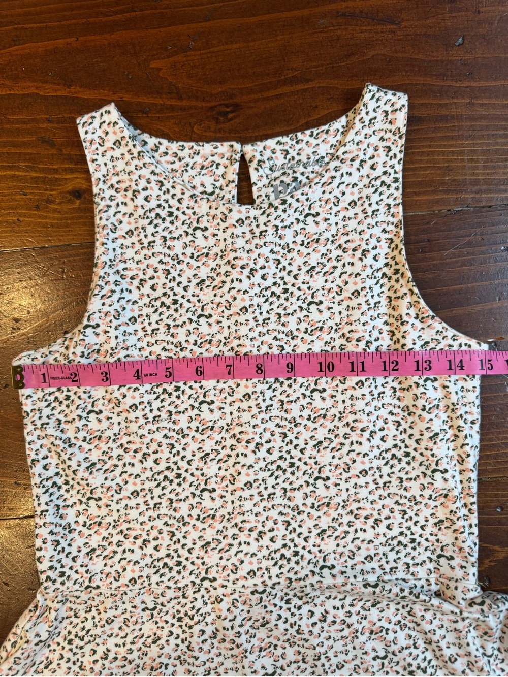 Pact Organic Cotton Sleeveless Floral A-Line Dress. Pockets- Size‎ Small - Picture 6 of 11